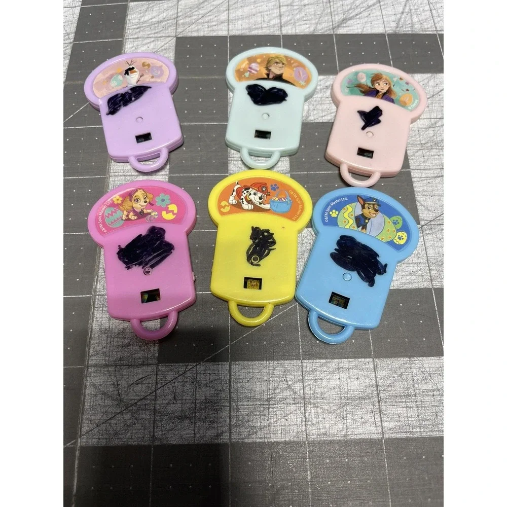 3 Frozen 3 Paw Patrol Cartridges For Flashlight